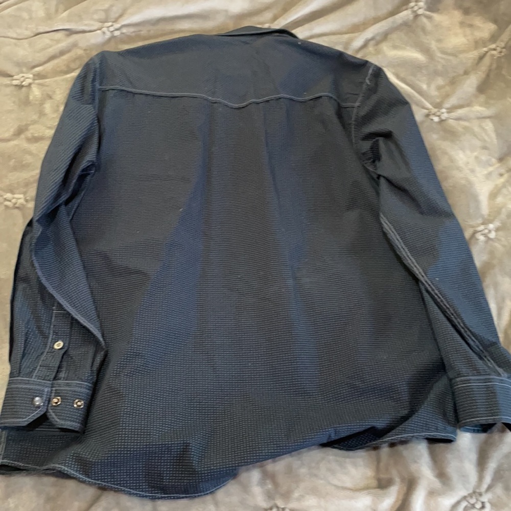 Blue button down - Picture 4 of 4